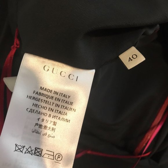 NWT. AUTH.GUCCI RUNWAY RED VELVET GOWN/MAXI EVENING DRESS IT40 - Picture 15 of 16